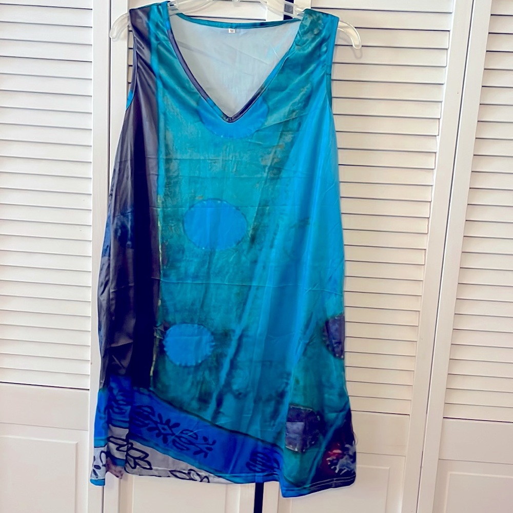 NWOT Cute A Line Sleeveless Dress
